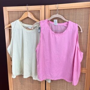 Set of 2 All in Motion Women’s XL Athletic Tank Tops